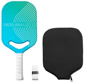 VEVOR Pro Carbon Fiber Pickleball Paddle with Aero Throat Honeycomb Core Racket
