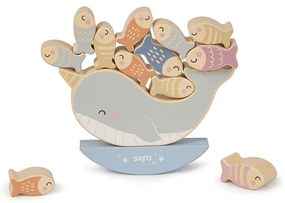 Ξύλινο Παιχνίδι Ισορροπίας Saro Sea Life 3344