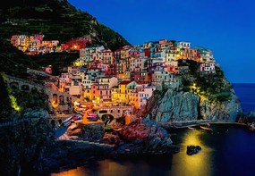 Φωτογραφία Beautiful view of Manarola at night, gehringj