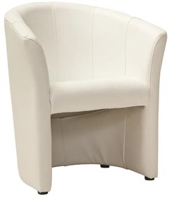 Πολυθρόνα οικολογικό δέρμα κρεμ TM1KREMP 67x60x76 DIOMMI 80-165 DIOMMI-80-2468