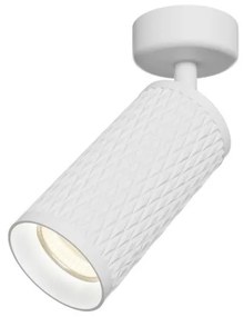 Σποτ Φωτιστικό Οροφής-Τοίχου Focus Design GU10 IP20 Φ6 MAYTONI-C034CL-01W-Λευκό C034CL-01W