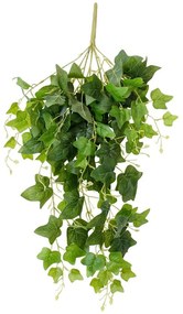 Τεχνητό Κρεμαστό Φυτό Ivy 20253 65cm Green Globostar Polyethylene,Fabric