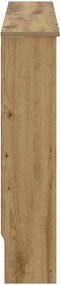 vidaXL Καπάκι Καλοριφέρ Artisan Oak 172 x 19 x 81,5 cm