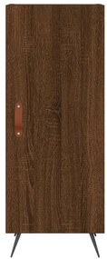 vidaXL Ντουλάπι Καφέ Δρυς 34,5 x 34 x 90 εκ. Επεξεργασμένο Ξύλο