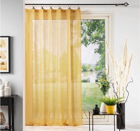 Κουρτίνα Linka Douceur d'intérieur - 140x240cm - Κίτρινο