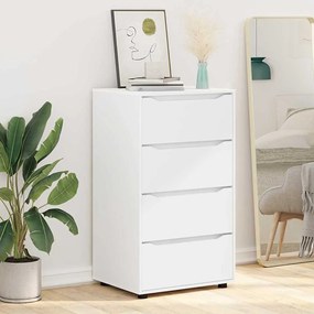 vidaXL Ντουλάπες Αποθήκευσης 2 pcs Λευκό 60 x 48 x 105 εκ.