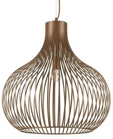 Φωτιστικό Οροφής Onion 205311 59,5x63/272cm 1xE27 60W Coffee Ideal Lux