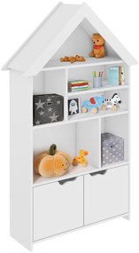 Intrahome ΠΑΙΔΙΚΗ ΒΙΒΛΙΟΘΗΚΗ DREY .01 ΜΕΛΑΜΙΝΗ ΛΕΥΚΗ 103x33x169Υεκ intraho-1726542