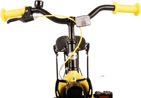Thombike 16 Inch 23 cm Boys Coaster Brake Black/Yellow