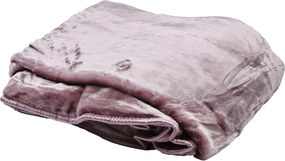 Κουβέρτα μινκ σε χρώμα σάπιο μήλο 220x230