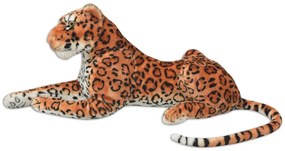 vidaXL Παιχνίδι Λεοπάρδαλη Καφέ XXL Λούτρινο