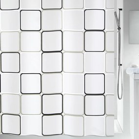 Κουρτίνα Μπάνιου Πλαστική Frame Διαφανής 180x200 - Spirella