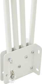 vidaXL Αδιάφανο σκίαστρο μπαλκονιού Άμμος 210 x 210 cm Πολυεστέρας