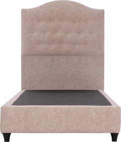 ΚΡΕΒΑΤΙ MALENA ΜΠΕΖ HM651.22 ΓΙΑ ΣΤΡΩΜΑ 90x200 εκ.