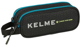Διπλή Κασετίνα Kelme Iron Μαύρο 21 x 8 x 6 cm