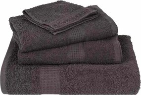 vidaXL Χειροπετσέτες FROGN 4 τεμ. Ανθρακί 50x100 εκ. 360 γρ./τ.μ.