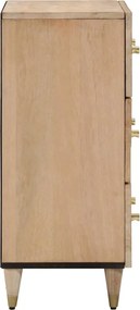vidaXL Βοηθητικό Ντουλάπι 60 x 33 x 75 εκ. από Μασίφ Ξύλο Μάνγκο