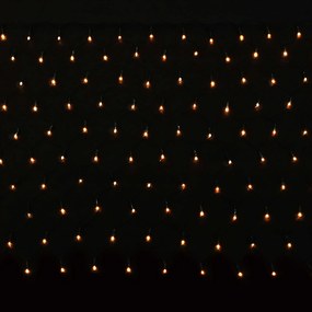 vidaXL Λαμπάκι Δίκτυο Σκούρο Πράσινο