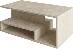Τραπεζάκι Σαλονιού Τραβερτίνη REMI 90x44.8x35