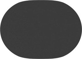 vidaXL Ύφασμα Τραπέζης Σκούρο Γκρι 130 x 180 εκ. Ωοειδής