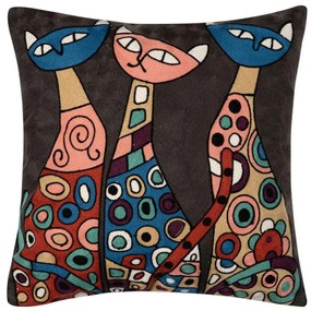 Διακοσμητική Μαξιλαροθήκη (45x45) Silk Fashion Polygazok9
