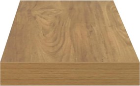 vidaXL Ράφι Τοίχου Επιτοίχιο Καφέ 90 x 23,5 x 3,8 cm