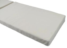 Μαξιλάρι Ξαπλώστρας Vertian Τextilene σε Mπέζ 194x58x10εκ. 194x58x10 εκ.