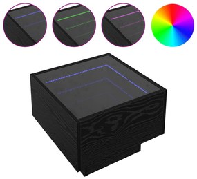 vidaXL Ντουλάπι αποθήκευσης Μαύρη δρυς 40 x 40 x 30 cm