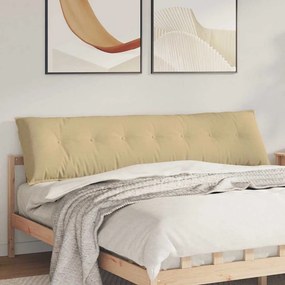 vidaXL Μαξιλάρι Πλάτης Γκρι Πράσινο 200 x 50 x 19 cm