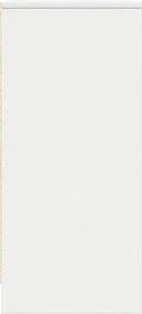 vidaXL Ντουλάπι Λευκή 29,5x34x76 εκ. από Επεξεργασμένο Ξύλο