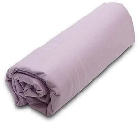 Κατωσέντονο Menta με λάστιχο 8 Lila Διπλό (160x200+40)