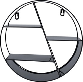 Μεταλλικό Ράφι Τοίχου 3 Επιπέδων Δ29cm Βάθος 10cm