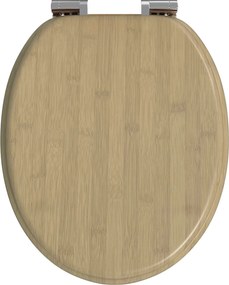 vidaXL Λεκάνη 2 pcs Ανοιχτό Χρώμα Μπαμπού 44 x 38 εκ.