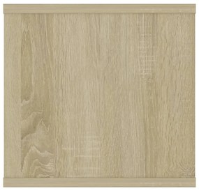 vidaXL Ράφι Τοίχου Sonoma Δρυς 102 x 30 x 29 εκ. Επεξ. Ξύλο