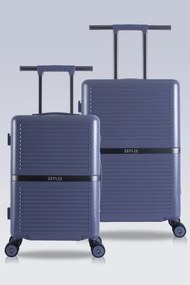 Stewehome Σετ 2 τεμαχίων βαλίτσες με θύρες φόρτισης USB και από πολυκαρβονικό υλικό