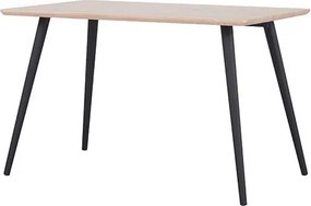 Τραπέζι ξύλινο Nextdeco καφέ Υ75x120x70εκ