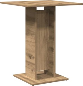 vidaXL Τραπέζι Bistro Χρώμα Τεχνίτης Δρυς 60 x 60 x 75 εκ. Μοριοσανίδα