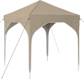 vidaXL Αυτοσχέδιο Μόρφωση 194 x 194 x 245 εκ. Κρεμ