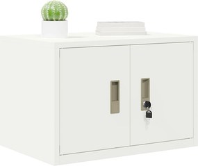 vidaXL Ντουλάπι αποθήκευσης Λευκός 60 x 40 x 40 εκ. Ατσάλι