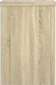 vidaXL Βάσεις Φυτών 2Τεμ. Sonoma Δρυς 25x25x35εκ. Επεξεργασμένο Ξύλο