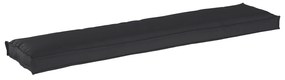 vidaXL Cushion για Παλέτα για Παγκάκι Μαύρο 180x40x8 εκ. από Υφασμα Oxford