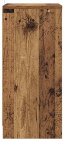 vidaXL Κομοδίνα 2 pcs Παλιό Ξύλο 40 x 30 x 467 εκ Επεξεργασμένο ξύλο