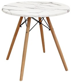 RANDY WERZALIT Φ70Χ73εκ.ΜΑΡΜΑΡΟ CARRARA ZITA PLUS Φ70Χ73εκ.