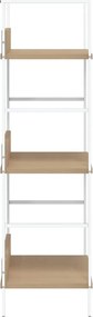 vidaXL Ραφιέρα 3 Επιπέδων Δρυς 60x27,6x90,5 εκ. Επεξεργασμένο Ξύλο