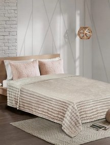 Κουβέρτα Fleece PUFFELLA BROWN κουβέρτα-μονή-160-x-220-εκ