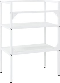 vidaXL Έπιπλο Μπάνιου Λευκό 59 x 38 x 83 εκ. Σιδερένιο