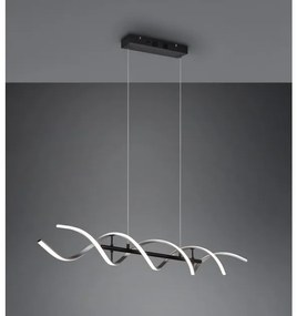 Κρεμαστό Φωτιστικό Ράγας LED 45W IP20 Sequence 341810205 Trio Lighting-341810205-Μαύρο 341810205