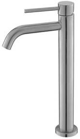 Μπαταρία Νιπτήρος Ψηλή Artemis B99002-S Φ3,5x19,5x30,4cm Satin Karag Steel,Ceramic