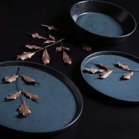 Σερβίτσιο Πιάτων Stoneware Neo Night Sky – Σετ 18τμχ - Porto Brasil