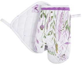 Σετ Κουζίνας Spring Dream Με Γάντι Και Πιάστρα Multi Nima 100% Βαμβάκι